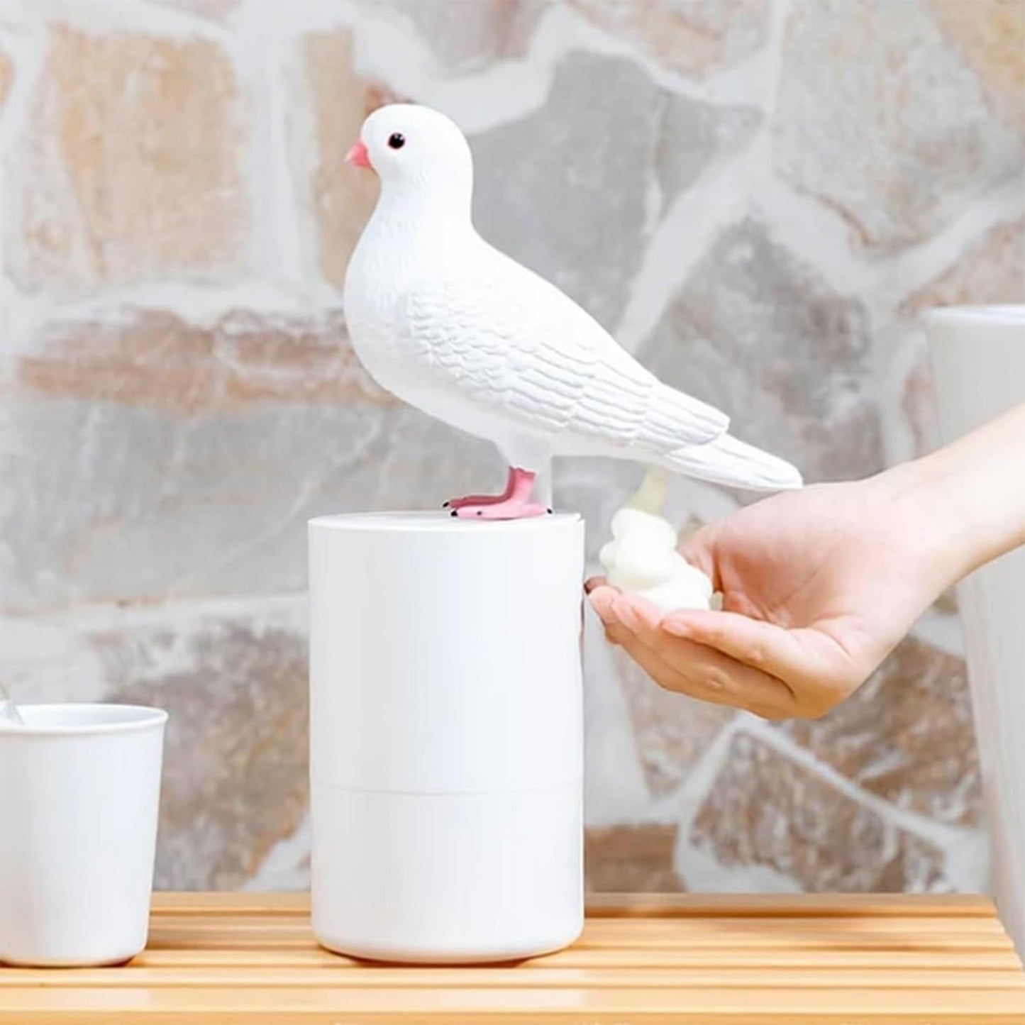 Smart Pigeon Shaped Hand Washing Soap Dispenser