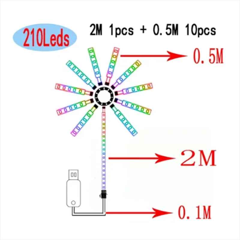 LED Reacting Firework