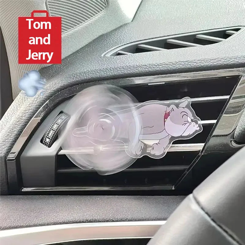 Tom and Jerry Car Air Outlet Rotating Toy