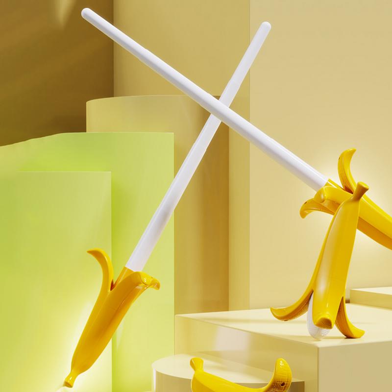 3D Printed Telescopic Sword Banana Shape Toy