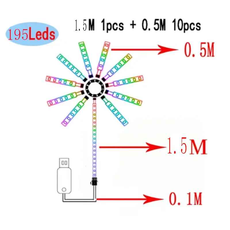 LED Reacting Firework