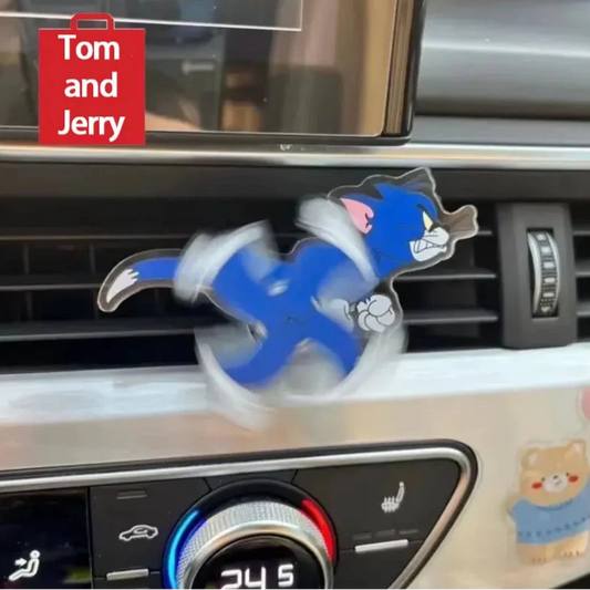 Tom and Jerry Car Air Outlet Rotating Toy