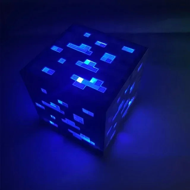 Minecraft LED Light USB Charging Table Lamp