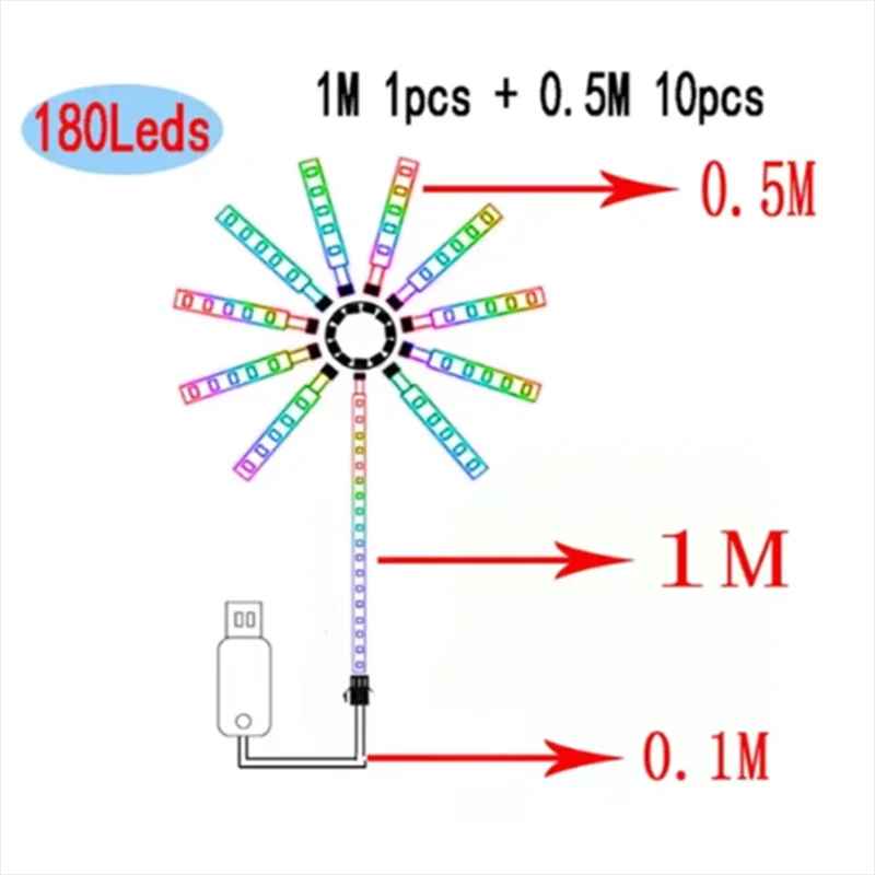 LED Reacting Firework