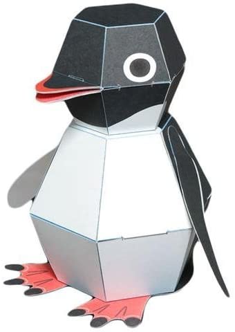 Penguin Action Paper Craft kit