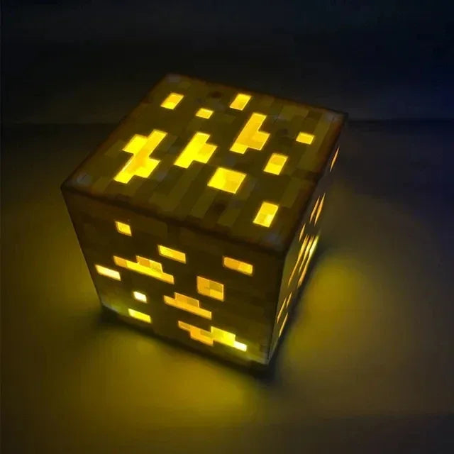 Minecraft LED Light USB Charging Table Lamp