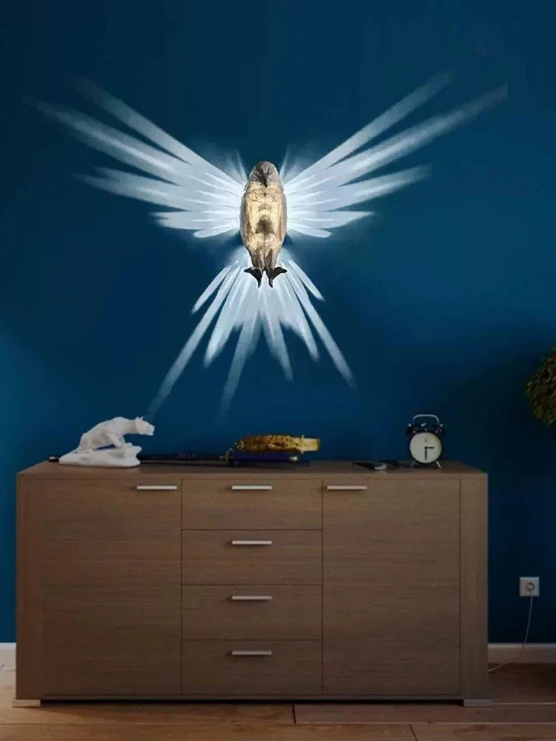 3D Bird Wall Lamp