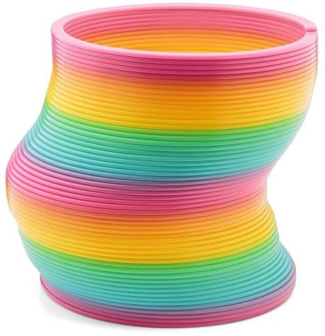 Classic Rainbow Coil Spring Slinky