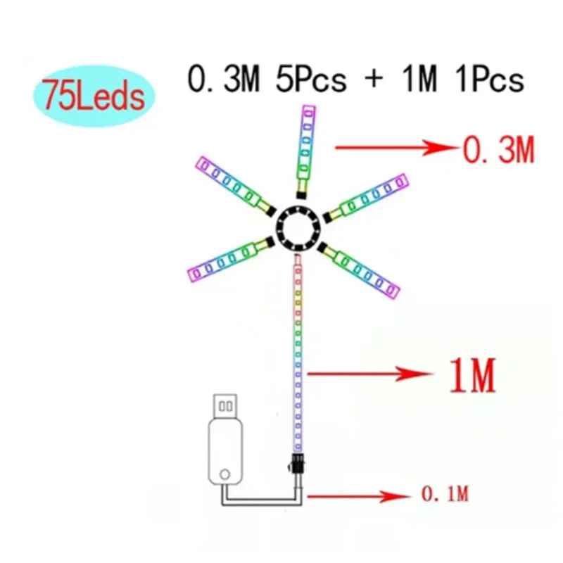 LED Reacting Firework