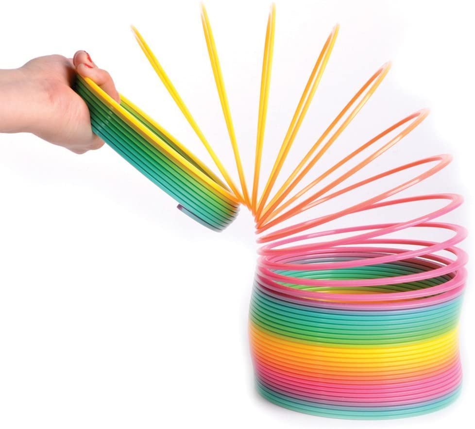 Classic Rainbow Coil Spring Slinky