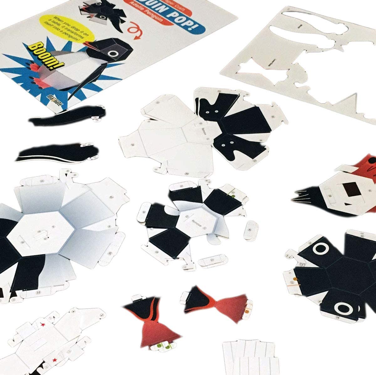 Penguin Action Paper Craft kit