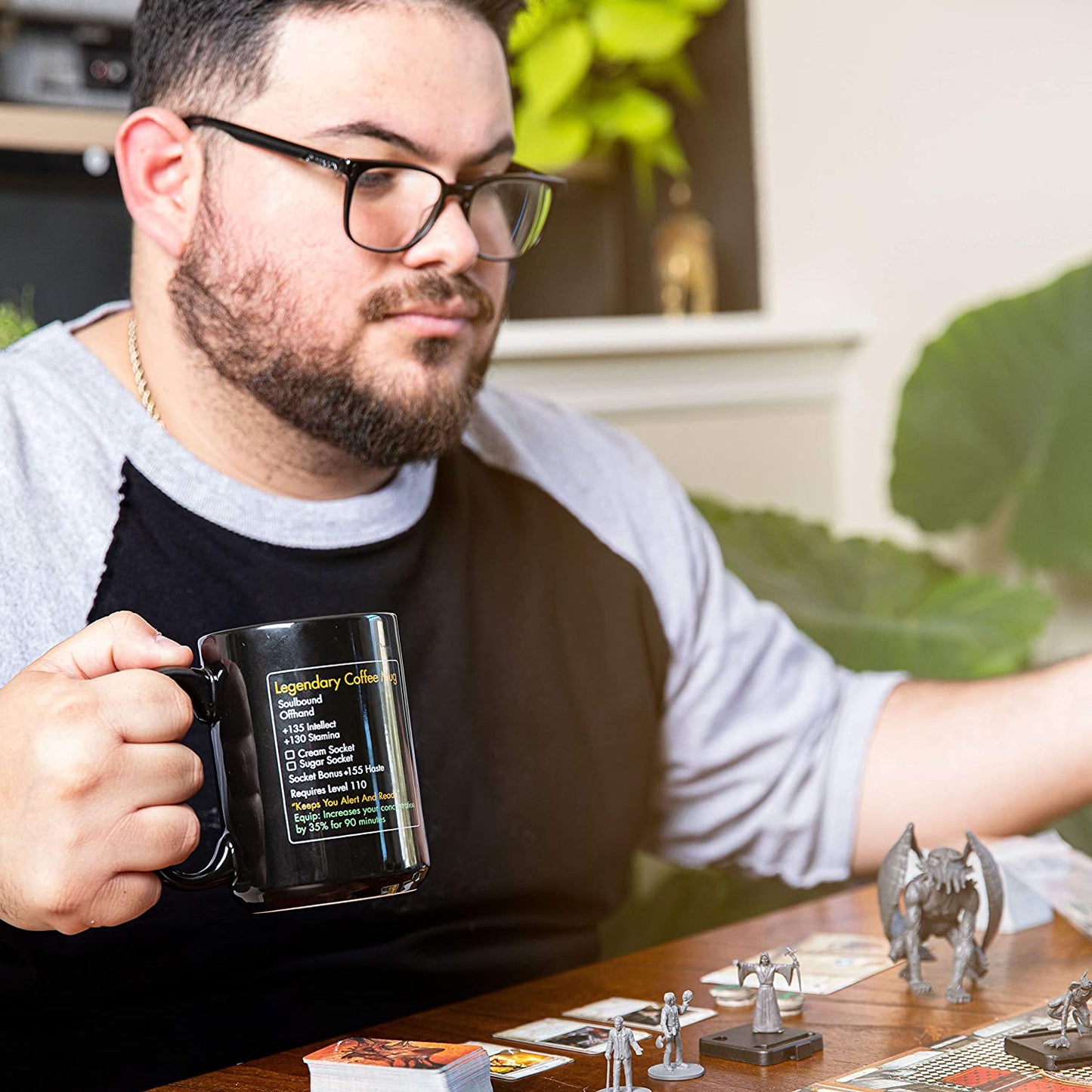 Legendary Large Ceramic Black Coffee Mug