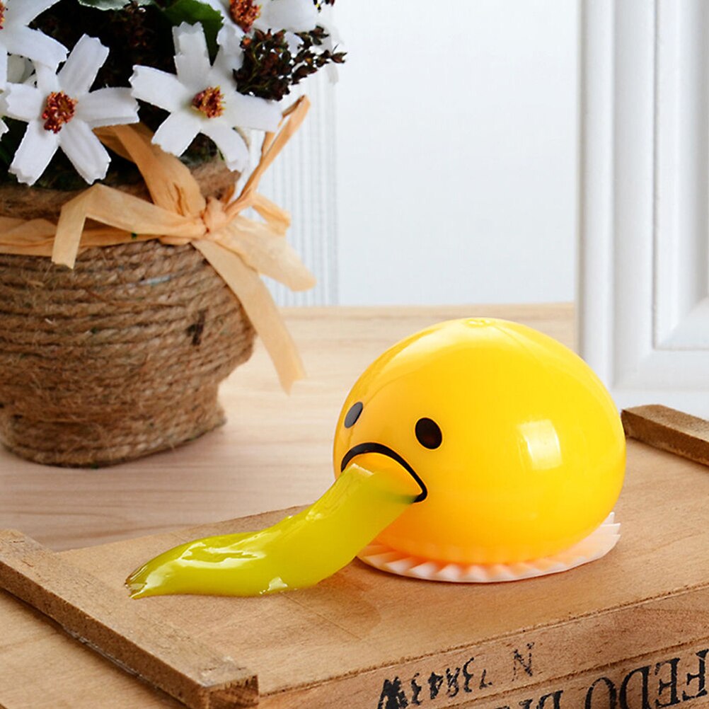 Slime Vomiting Egg Novelty Magic Toy