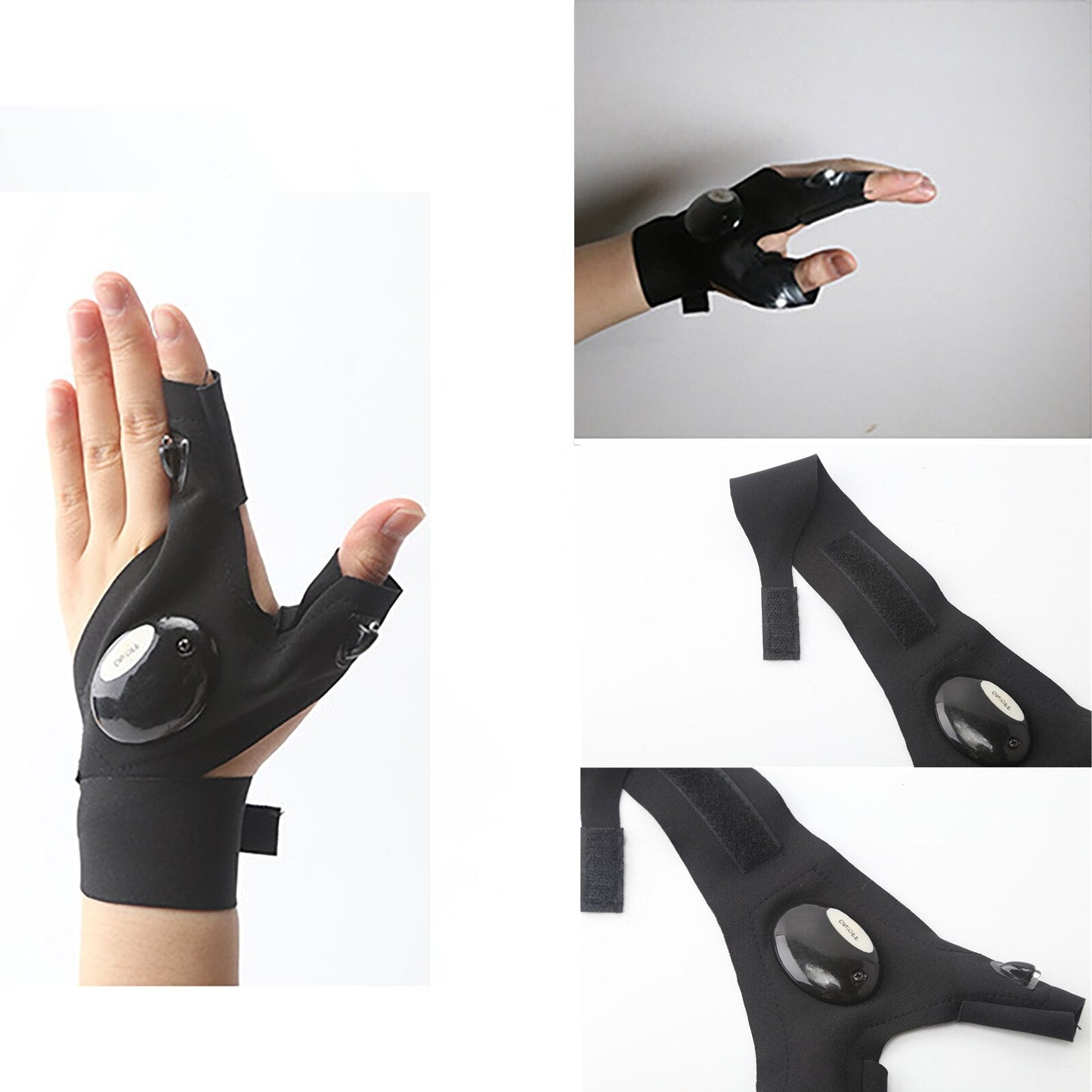 LED Flashlight Gloves