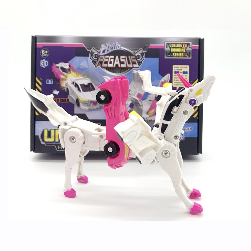 Hello Carbot Unicorn Transforming Car Toy