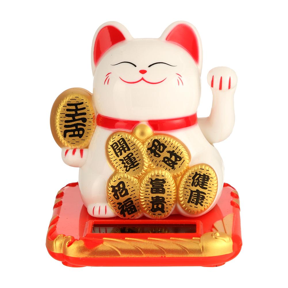 Wealth Waving Shaking Hand Fortune Welcome Cute Cat