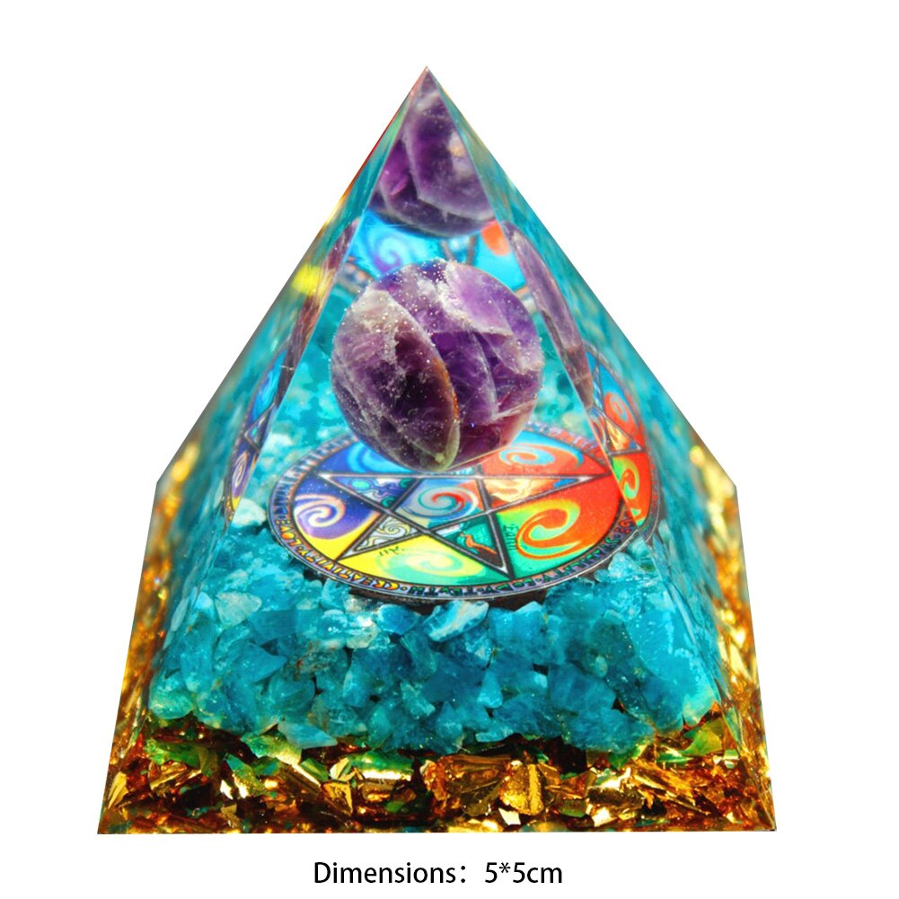 Natural Stone Crystal Pyramid Home Decoration Gifts