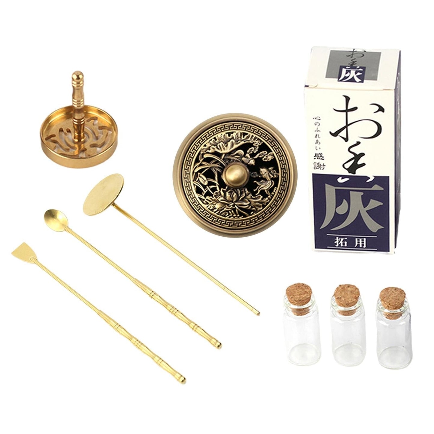 Incense Burner Censer Tool Set Making Kit