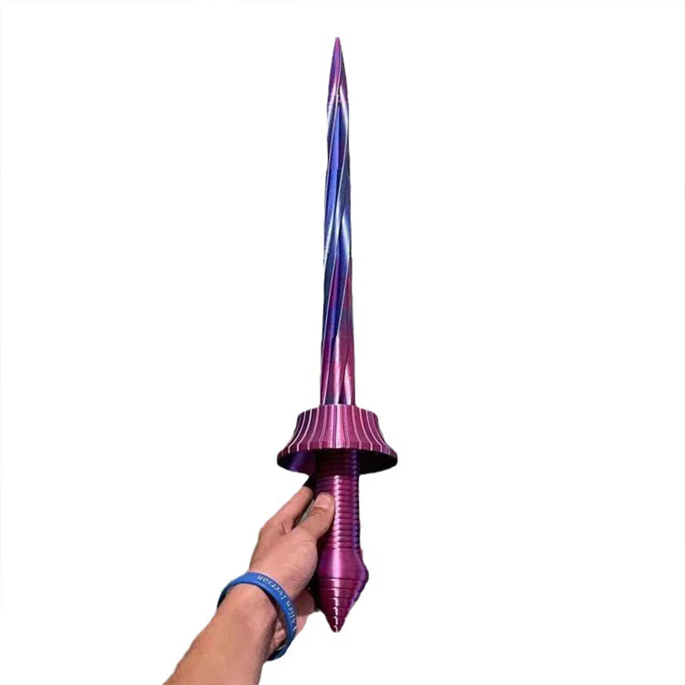 Spiral Sword Telescopic Knife Toy