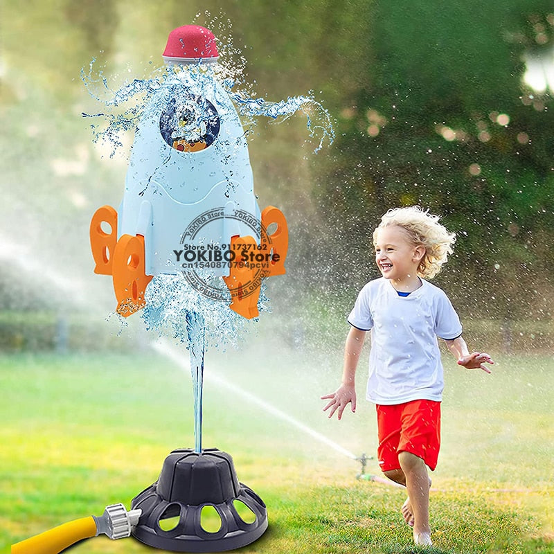 Rocket Water Sprinkle Toys for Kids