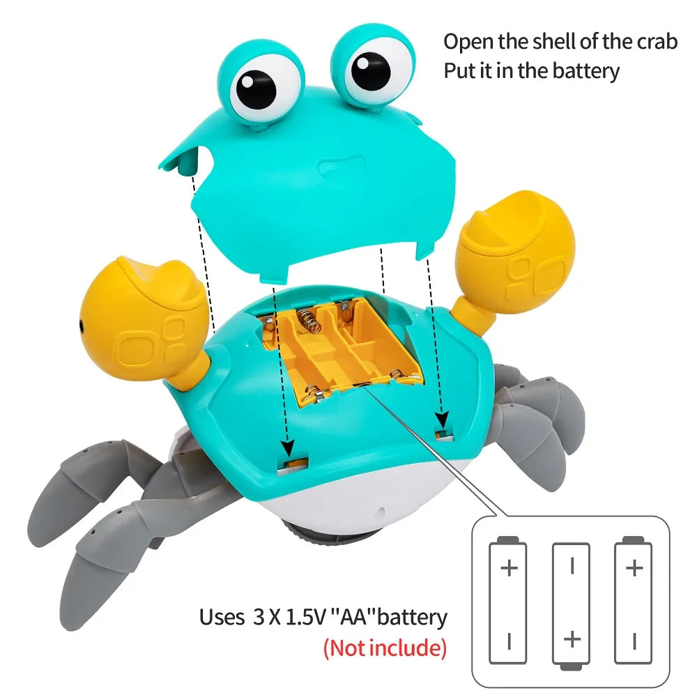 Interactive Crab Toy for Babies