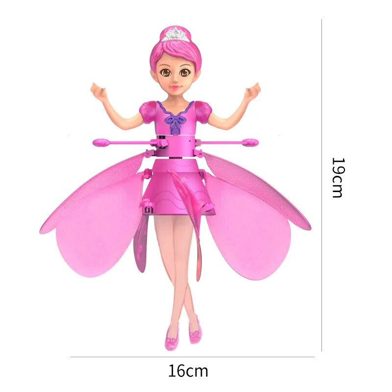 Frozen Princess Inductive Flying Doll