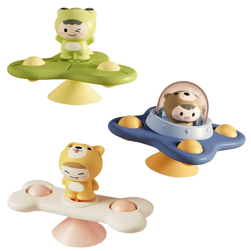 Suction Cup Spinner Baby Toy for Boys Girls