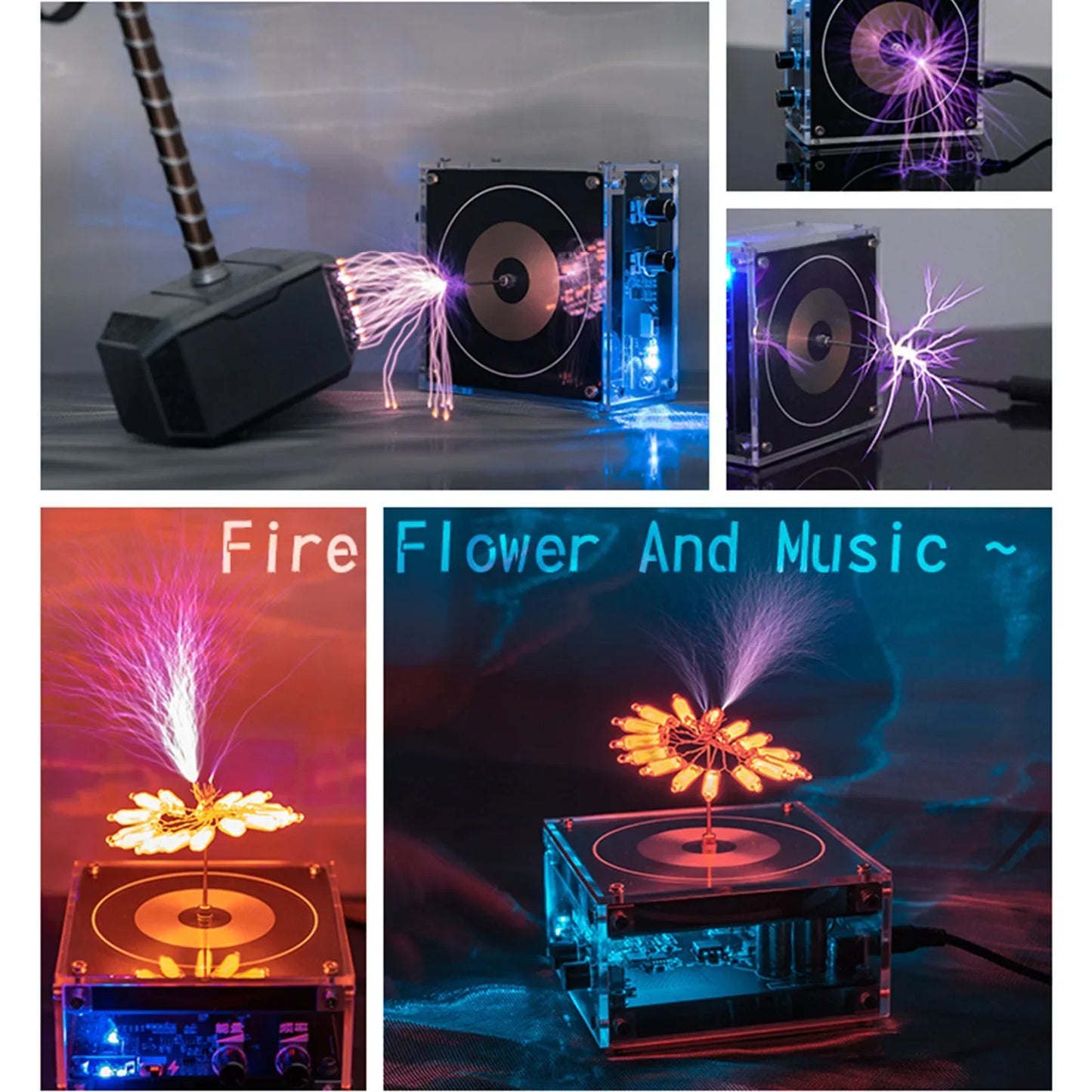 Multi-Function Tesla Music Tesla Coil Speaker