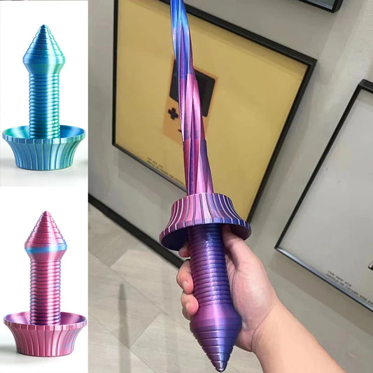 Spiral Sword Telescopic Knife Toy