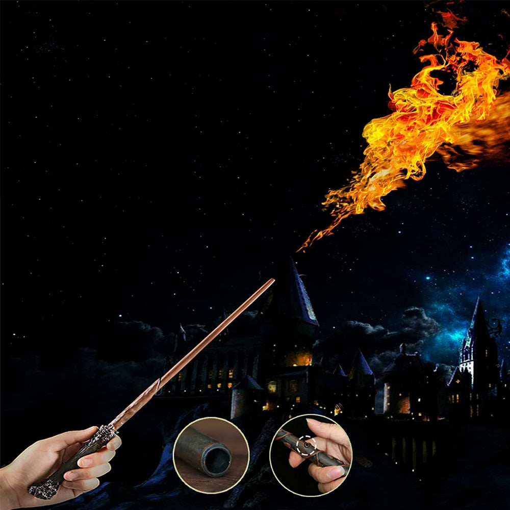 Fire Magic Wand Around Halloween Props Scepter