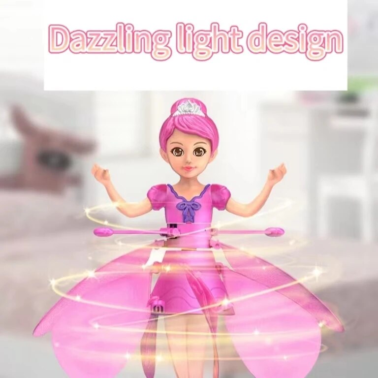 Frozen Princess Inductive Flying Doll