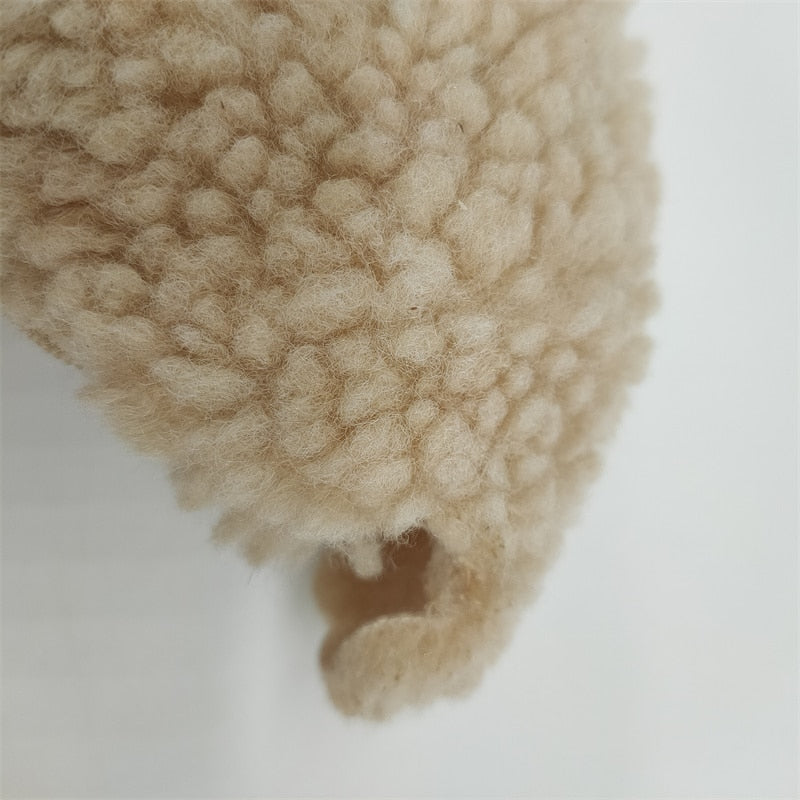 16cm Cute  Shaved Alpaca Plush Toy