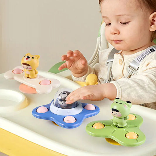 Suction Cup Spinner Baby Toy for Boys Girls