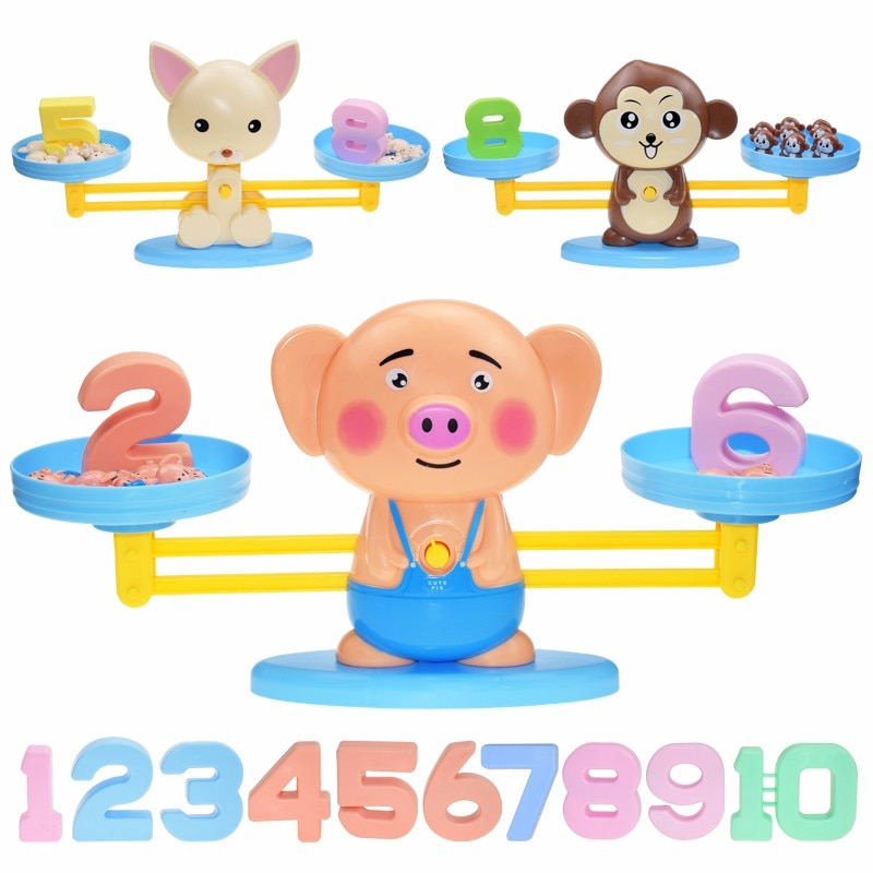 Montessori Educational Math Digital Balance Scale