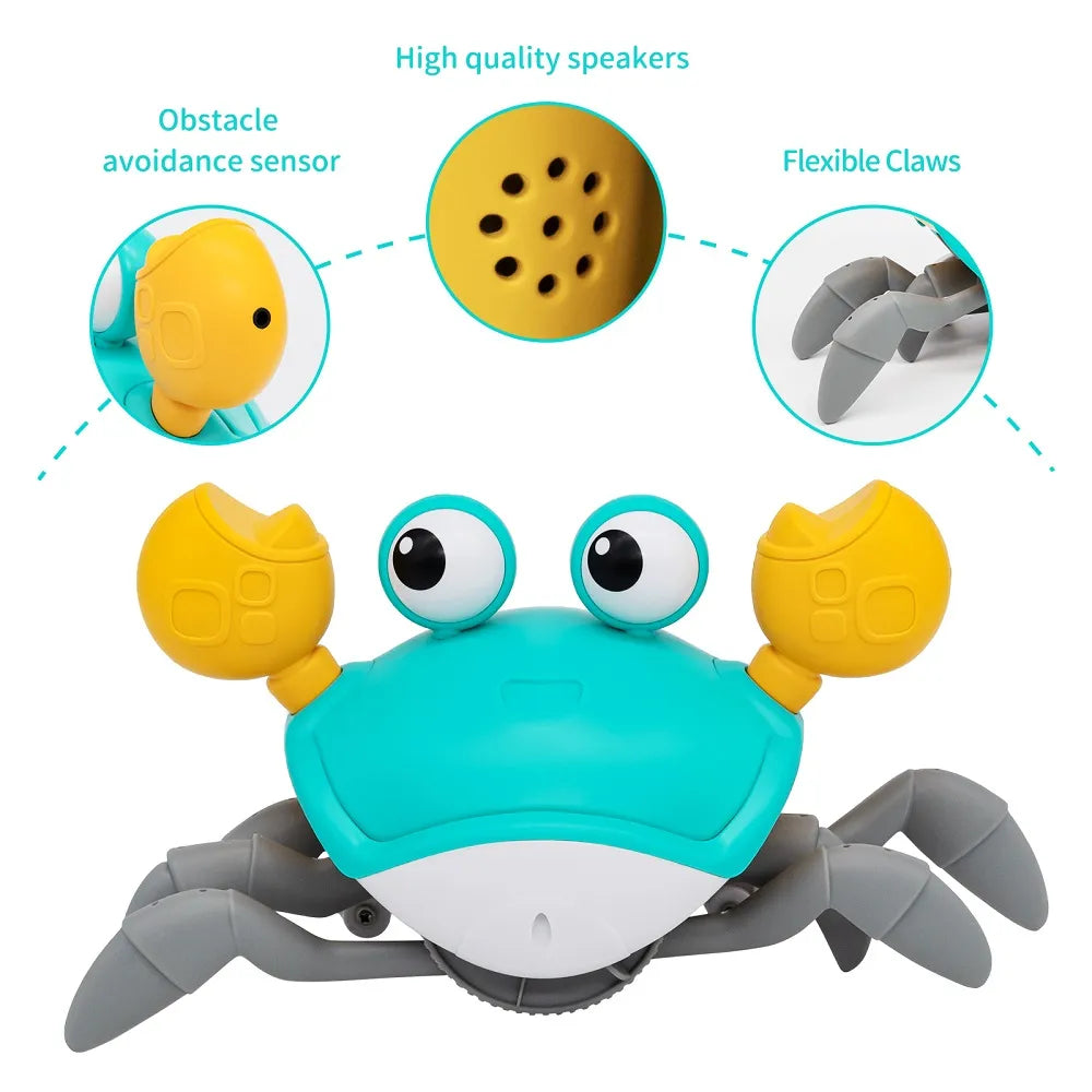 Interactive Crab Toy for Babies