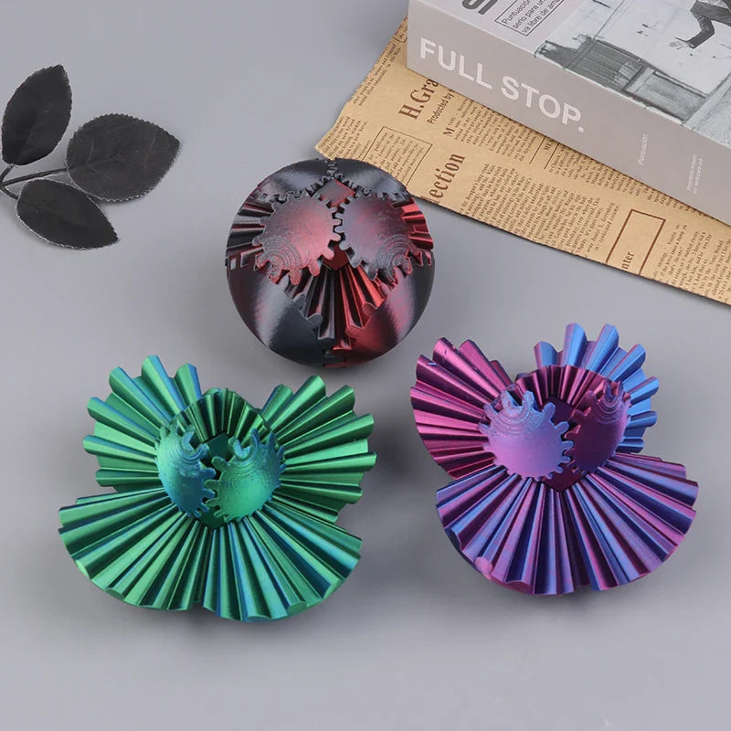 Anxiety and Stress Reduction with Spinning Balls Toy