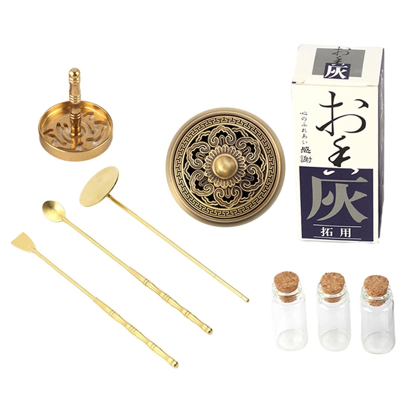 Incense Burner Censer Tool Set Making Kit