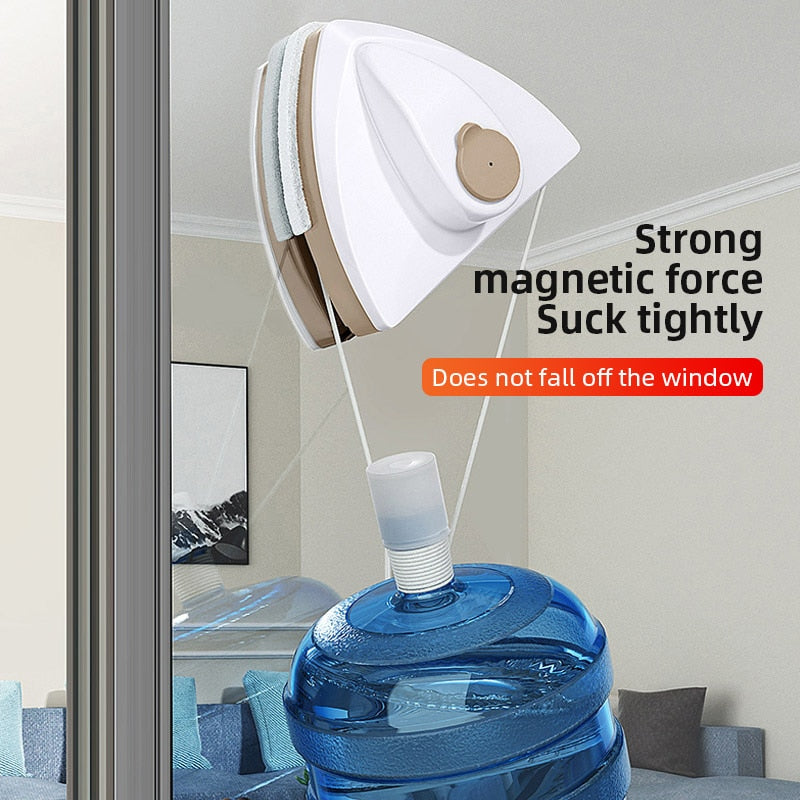 Double Sided Magnetic Glass Window Cleaner