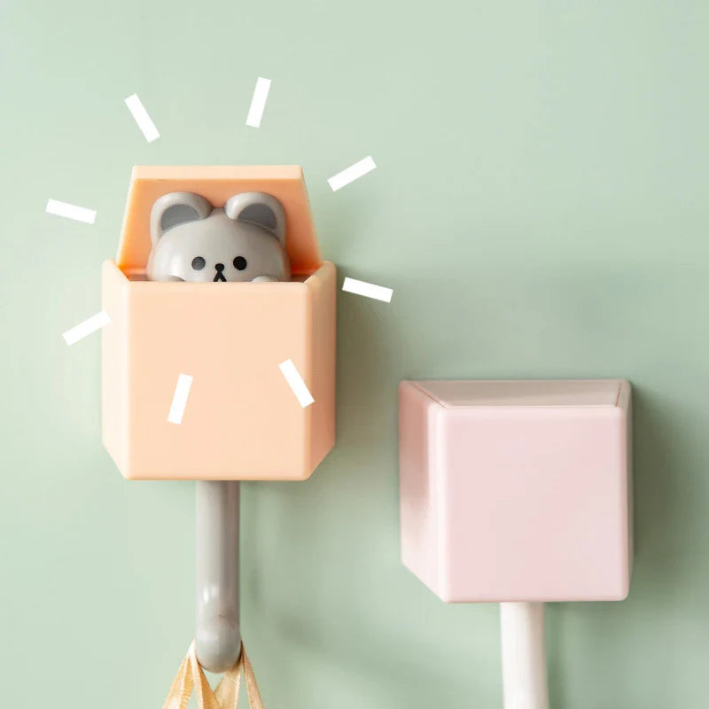 Wall Hook Creative Cat Door Hanger