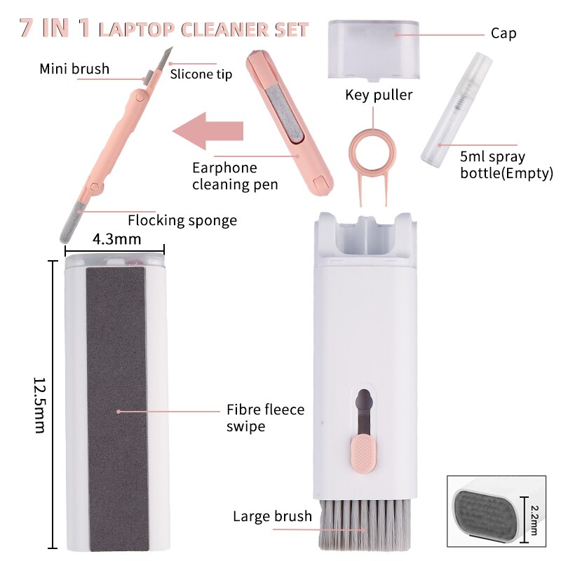 Computer Keyboard Cleaning Electronics Bluetooth Earphone Cleaner Kit