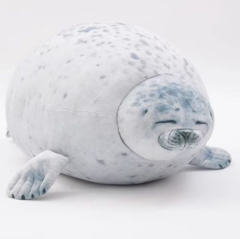 Adorable Chubby Seal Plushy Toy – Ultra-Soft and Huggable!