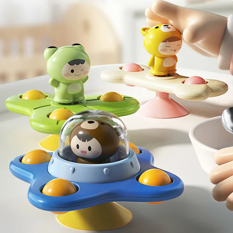 Suction Cup Spinner Baby Toy for Boys Girls