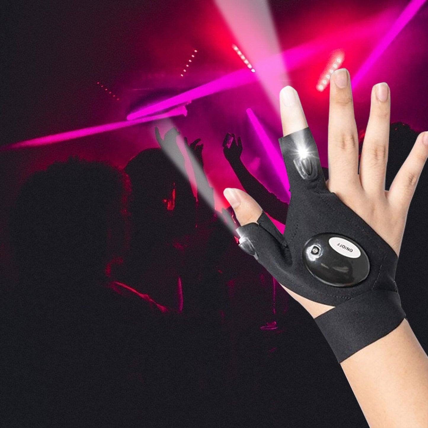 LED Flashlight Gloves