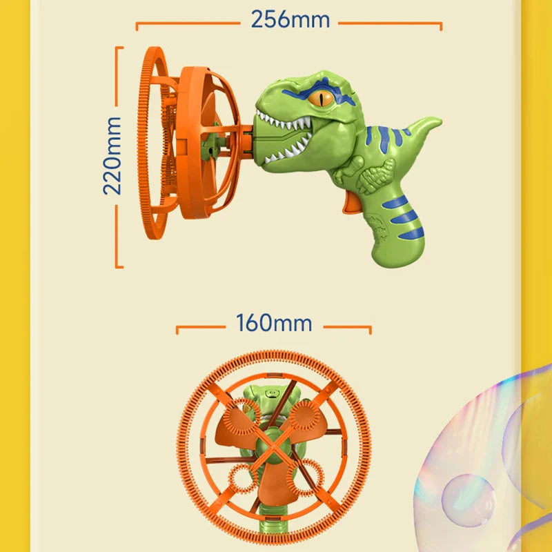 Dinosaur Bubbles Machine Toys Birthday Gifts