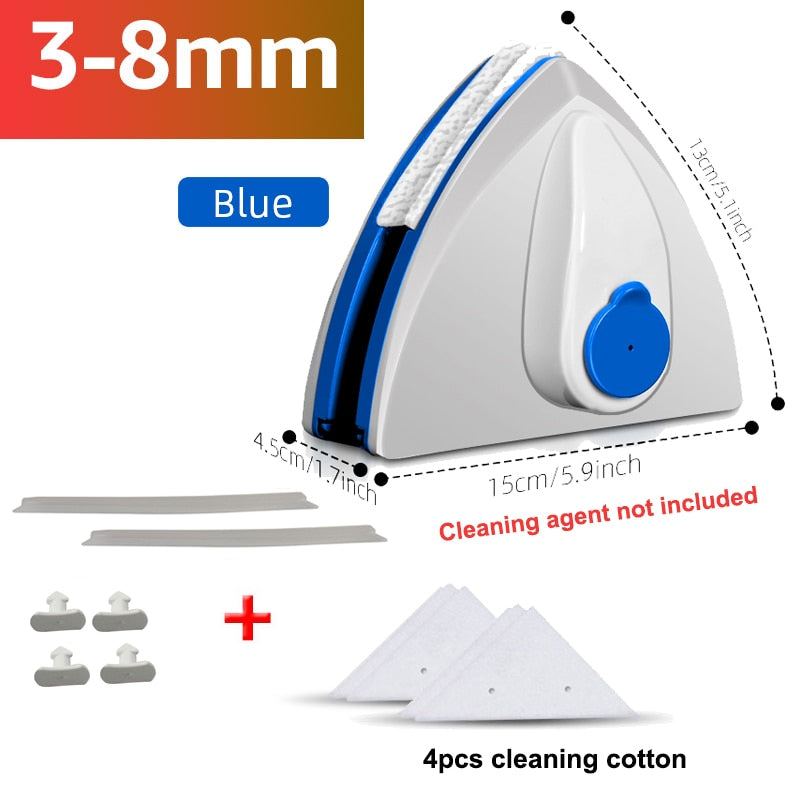 Double Sided Magnetic Glass Window Cleaner