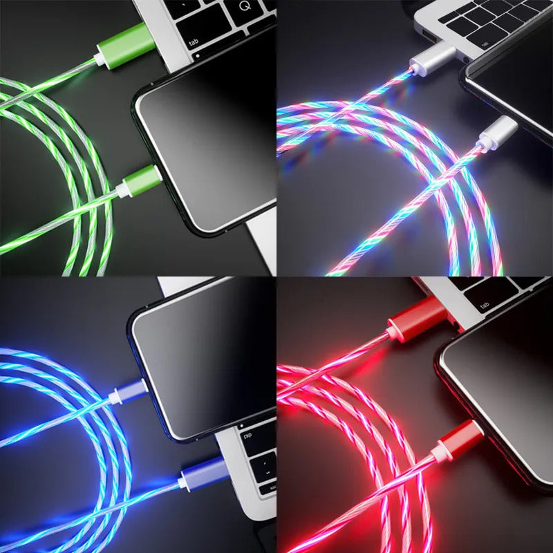 Glowing USB Charging Cable