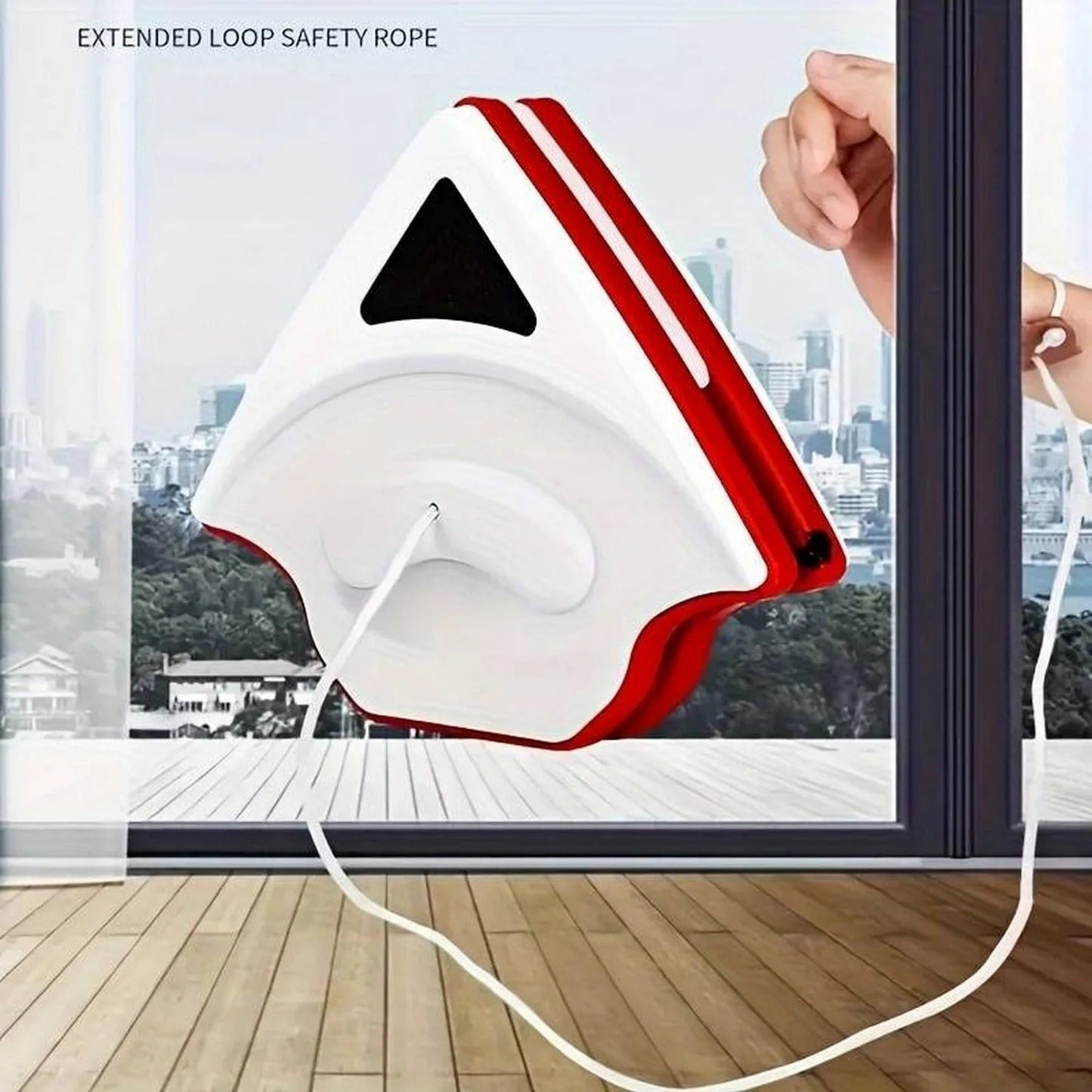 Double-Sided Magnetic Glass Window Cleaner