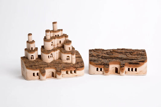 Wood Pop-Up Log Castle