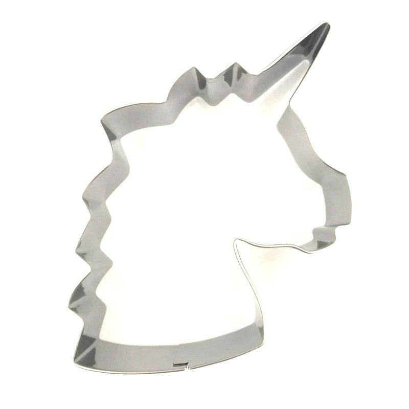 Unicorn Head Shape Cookie Cutter