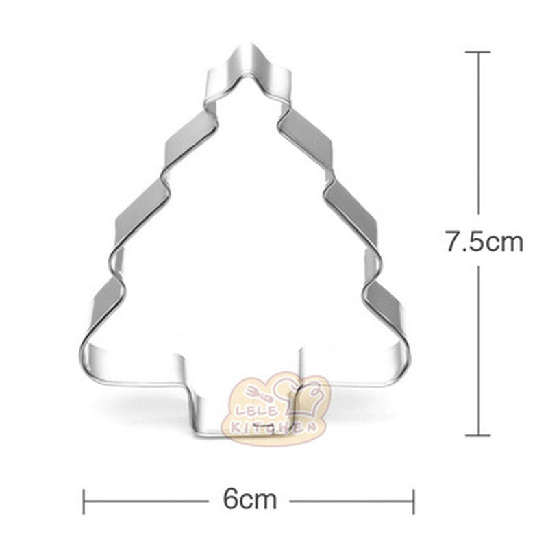 Christmas Tree Cookie Cutter Stainless Steel